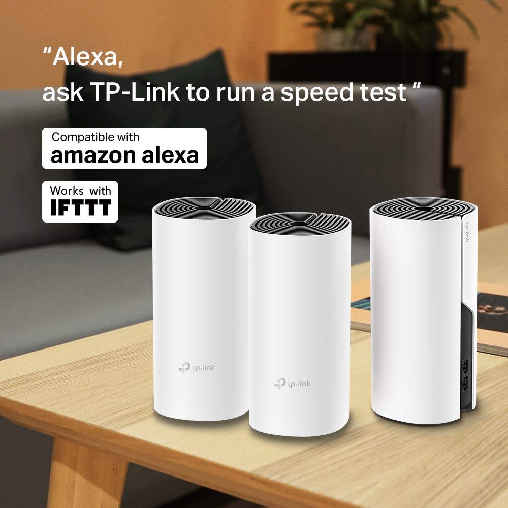 Sistema Mesh TP-Link Deco M4 AC1200 Dual-Band WiFi 5 Gigabit Pack-3