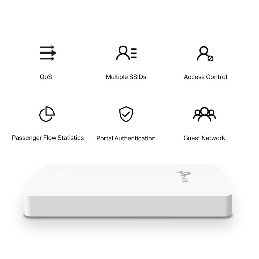 Access Point TP-Link Omada EAP235-Wall Wireless AC1200 Gigabit PoE Wall Plate