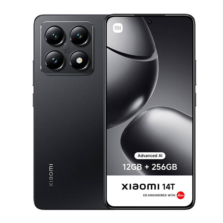 Smartphone Xiaomi 14T 12GB/256GB / Preto