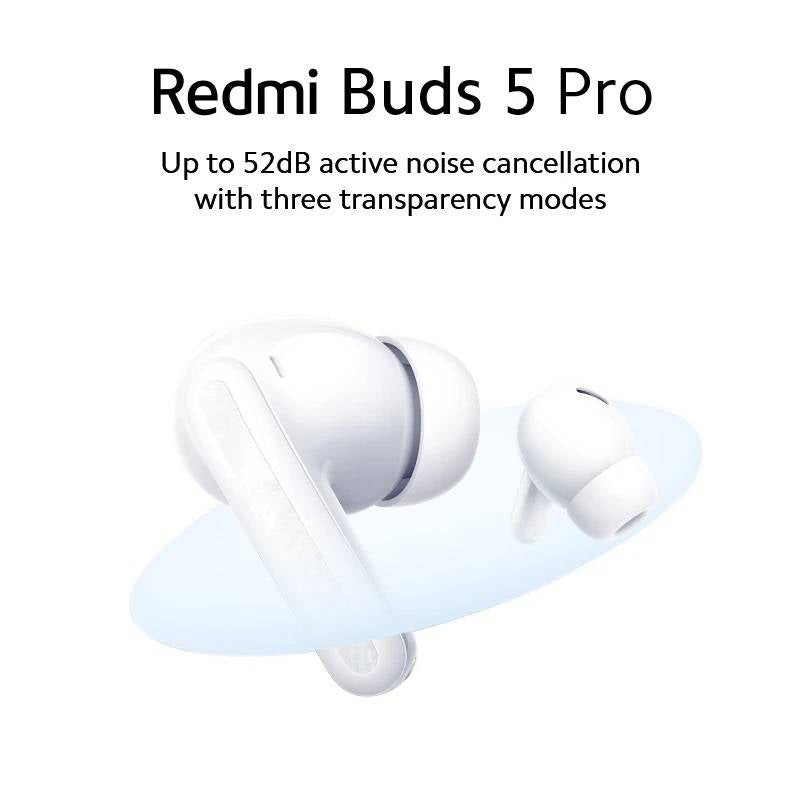 Auriculares Xiaomi Redmi Buds 5 Pro Active Noise Cancellation Bluetooth 5.3 Midnight Black
