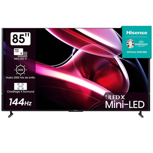 Televisão Smart TV Hisense Série UXK (2023) 85"/217cm Mini-LED 4K UHD VIDAA