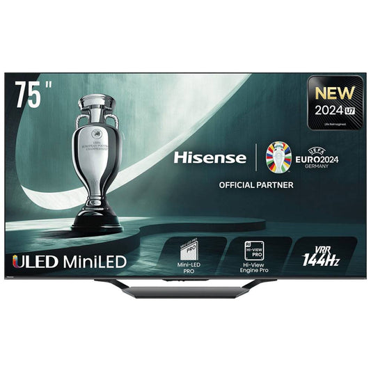 Televisão Smart TV Hisense 75U7NQ (2024) 75"/190,5cm ULED Mini-LED 4K UHD VIDAA
