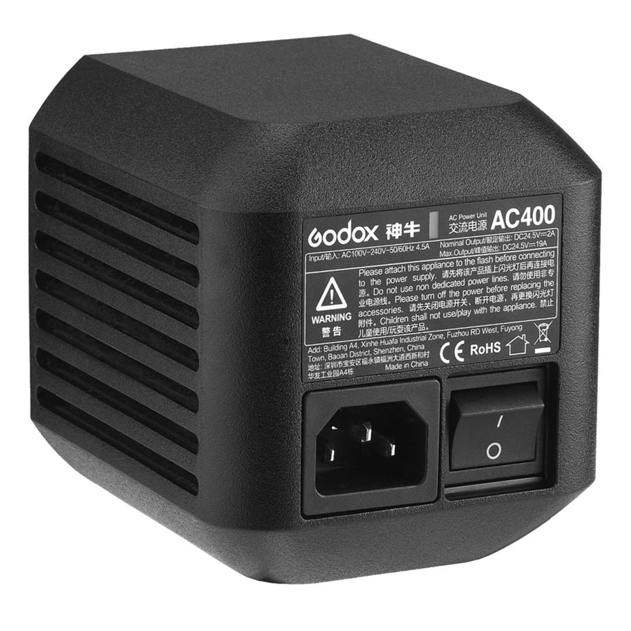 Adaptador AC Godox AC400 / Preto_1