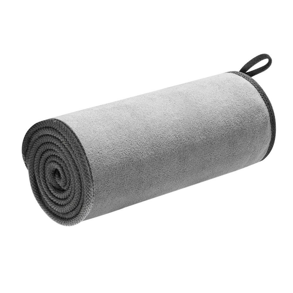Baseus 2 x toalha de microfibra para lavagem de carro / 40 cm x 80 cm / cinza