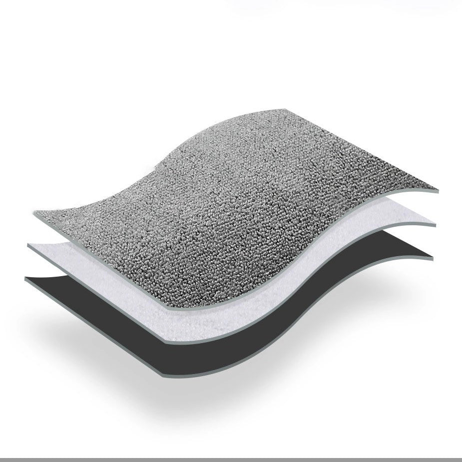 Baseus 2 x toalha de microfibra para lavagem de carro / 40 cm x 80 cm / cinza