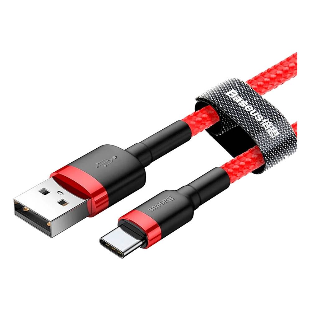 Cabo Baseus Cafule USB-A para Micro USB / 2m / Vermelho