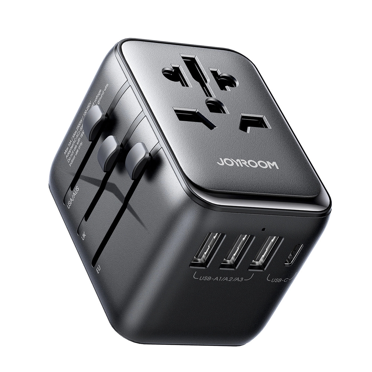 Carregador adaptador de viagem universal 17W Joyroom JR-TCW01 / UE / EUA / Reino Unido / JP / AU / CN