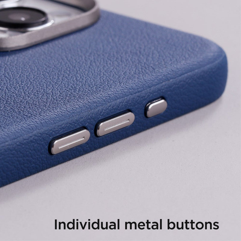 Capa protetora magnética Joyroom JR-BP007 Blue para iPhone 15 Pro Max Azul