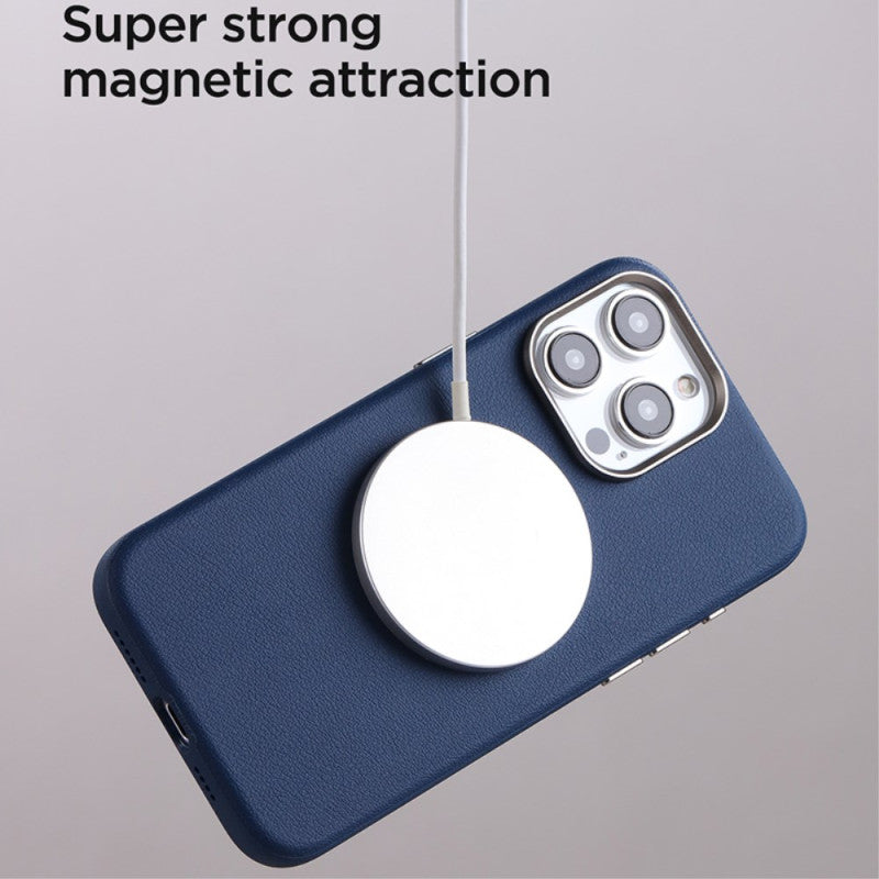 Capa protetora magnética Joyroom JR-BP007 Blue para iPhone 15 Pro Max Azul