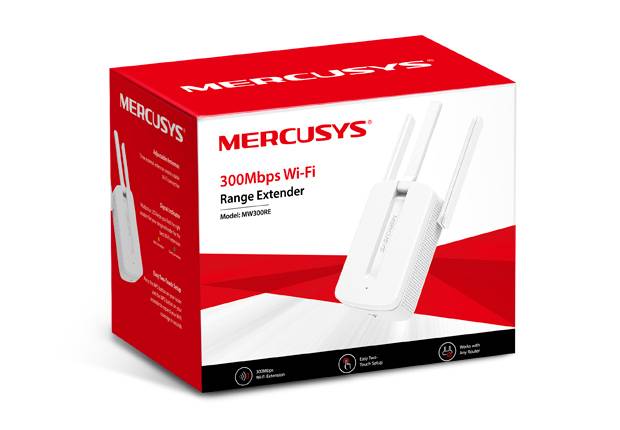 Range Extender Mercusys MW300RE Wi-Fi 300Mbp