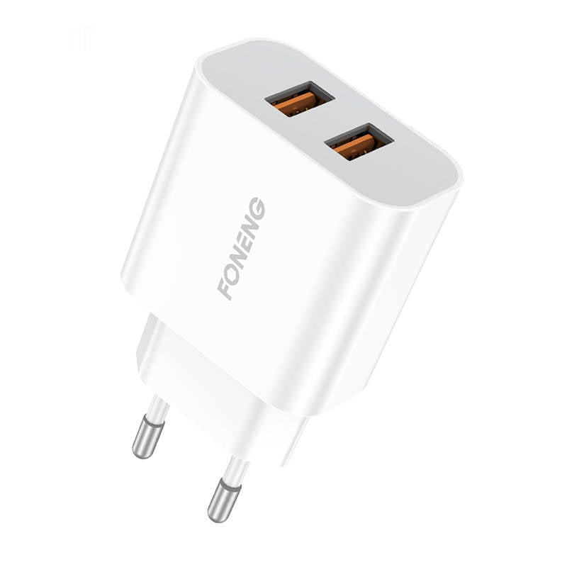 Carregador Foneng 2x USB-A + Cabo Lightning