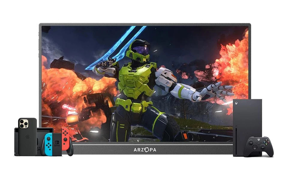 Monitor Portátil ARZOPA Z1F 1920x1080 144Hz IPS HDR mini HDMI +