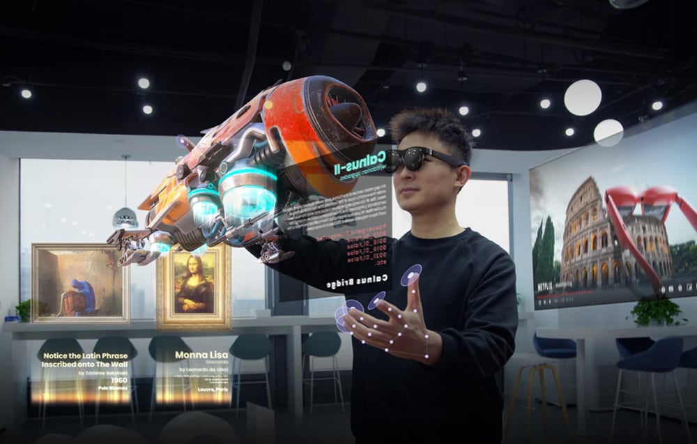 Óculos de Realidade Aumentada XREAL AIR 2 ULTRA