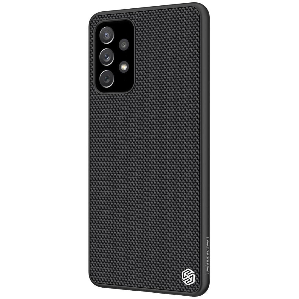 Nillkin Textured Case durable reinforced case with gel frame and nylon back for Samsung Galaxy A72 4G black_2