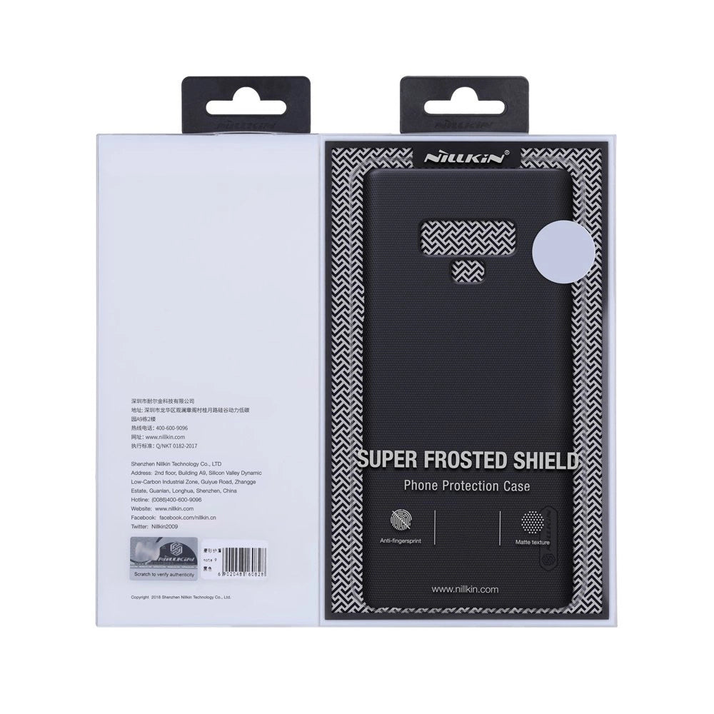 Nillkin Super Frosted Shield reinforced case cover for Xiaomi Redmi Note 9T 5G black_4
