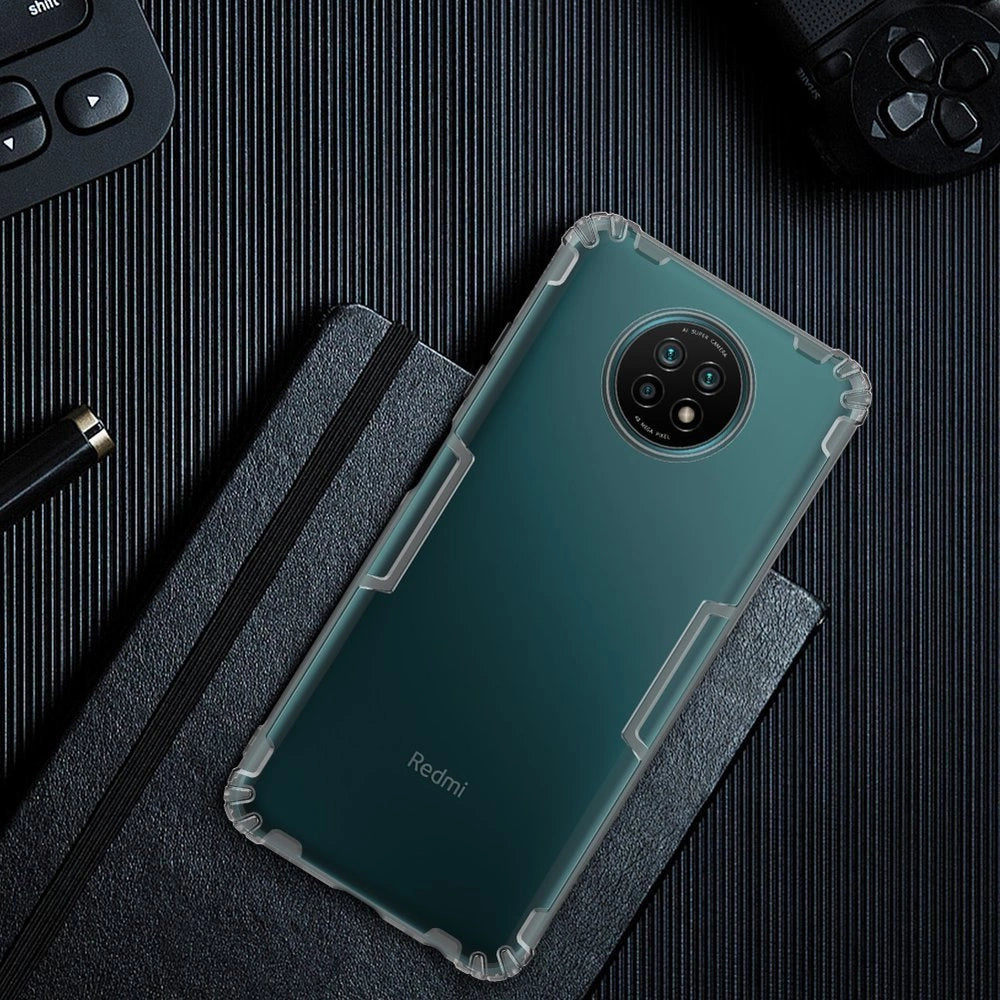 Nillkin Nature Gel Case Cover Ultra Slim Xiaomi Redmi Note 9T 5G Transparent_17