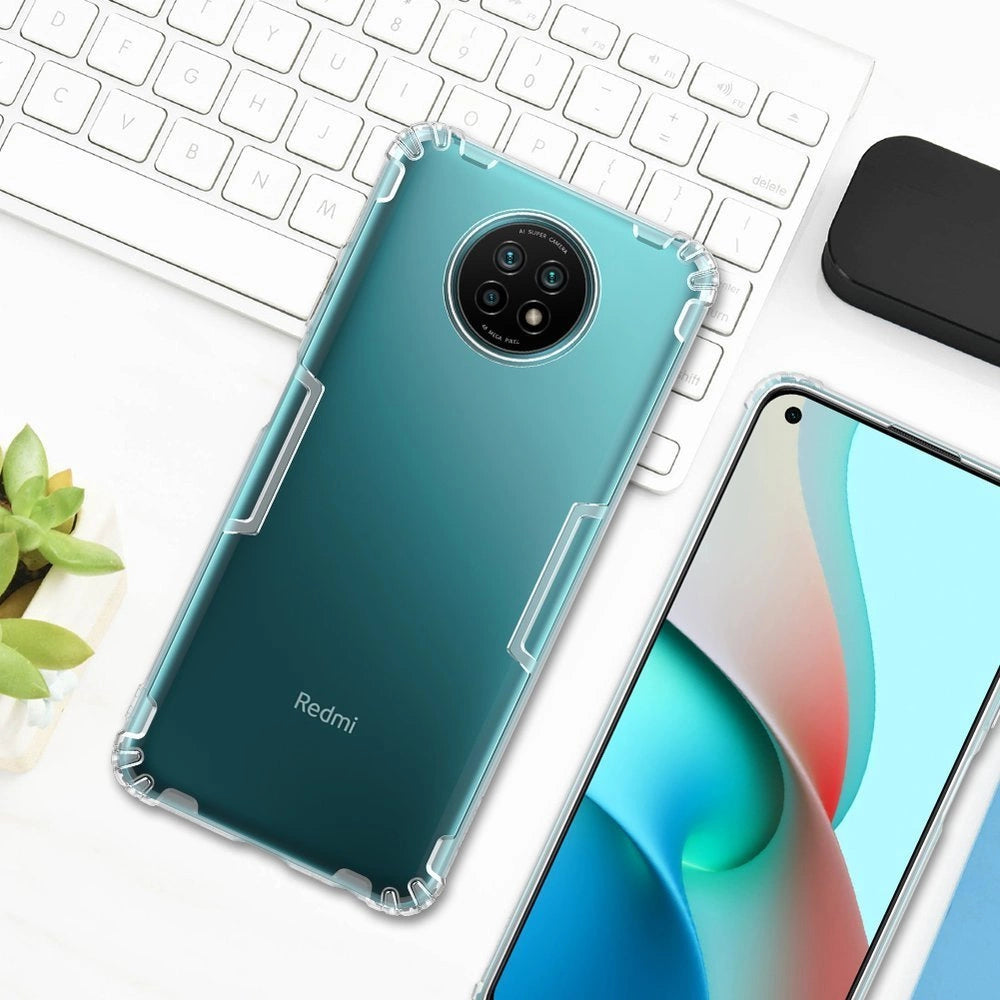 Nillkin Nature Gel Case Cover Ultra Slim Xiaomi Redmi Note 9T 5G Transparent_18