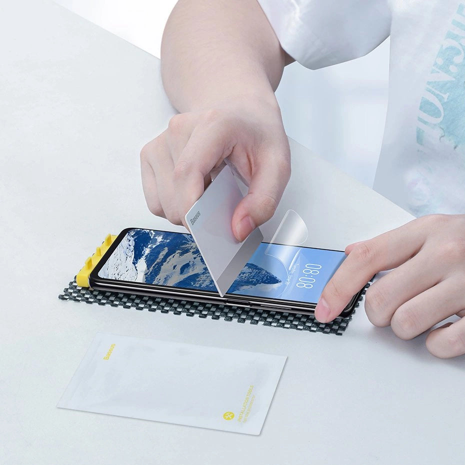 Baseus 2x Full Screen Protector Film 0.15mm for Xiaomi Redmi K40 / K40 Pro / Poco F3 Transparent (SGMIK40-02)_19