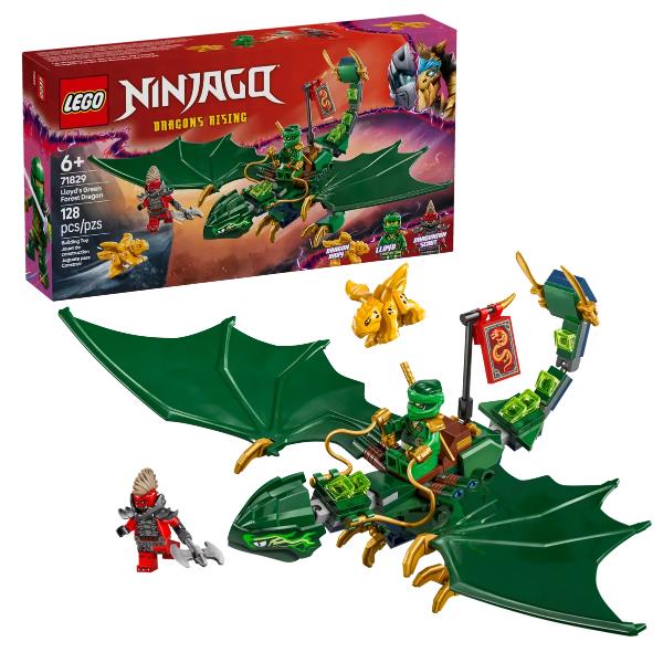 71829 Ninjago Lloyds grüner Walddrache, Konstruktionsspielzeug_0