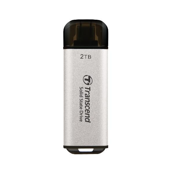 Transcend SSD ESD300S 2TB USB-C silver_0