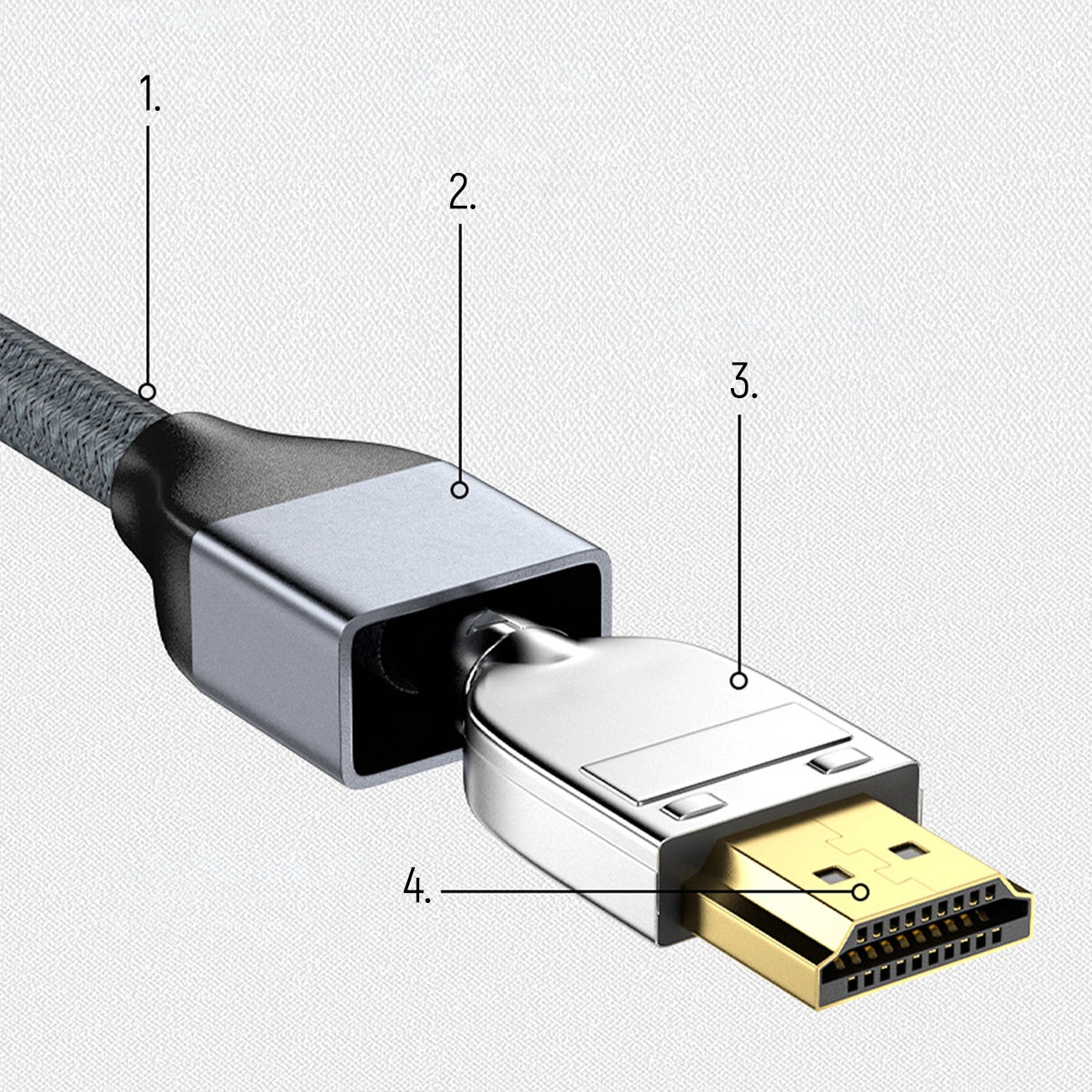 Wozinsky cable HDMI 2.1 8K 60 Hz 48 Gbps / 4K 120 Hz / 2K 144 Hz 5 m Silver (WHDMI-50)_11