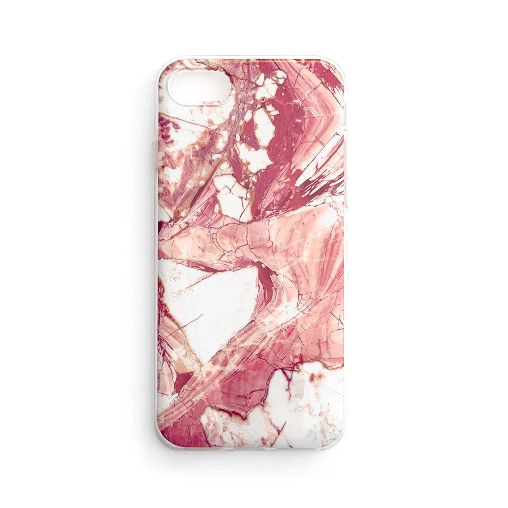 Wozinsky Marble TPU case cover for Samsung Galaxy A02s EU pink_0