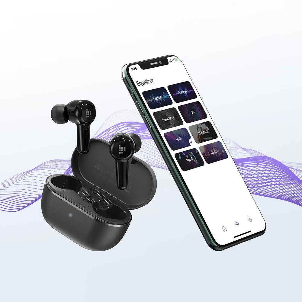 Tronsmart Apollo Air + TWS ANC Bluetooth 5.2 wireless earphones earbuds waterproof black (372359)_14
