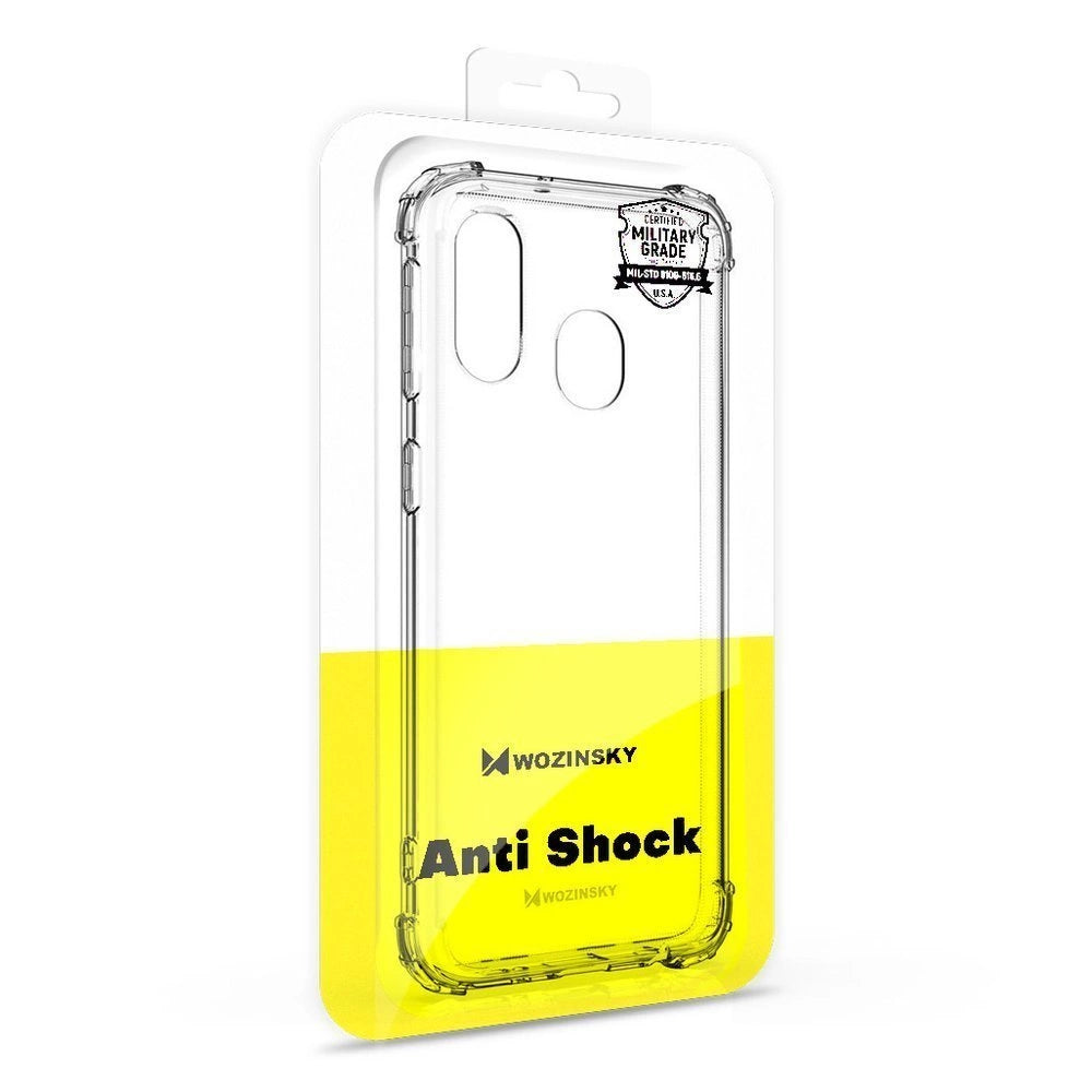 Wozinsky Anti Shock durable case with Military Grade Protection for Samsung Galaxy A72 4G transparent_4