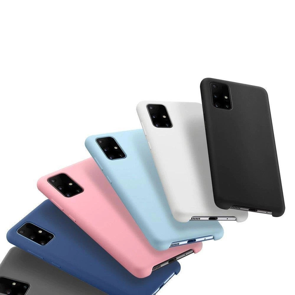 Spring Case cover gel cover with colored frame for Samsung Galaxy A12 / Galaxy M12 black_5
