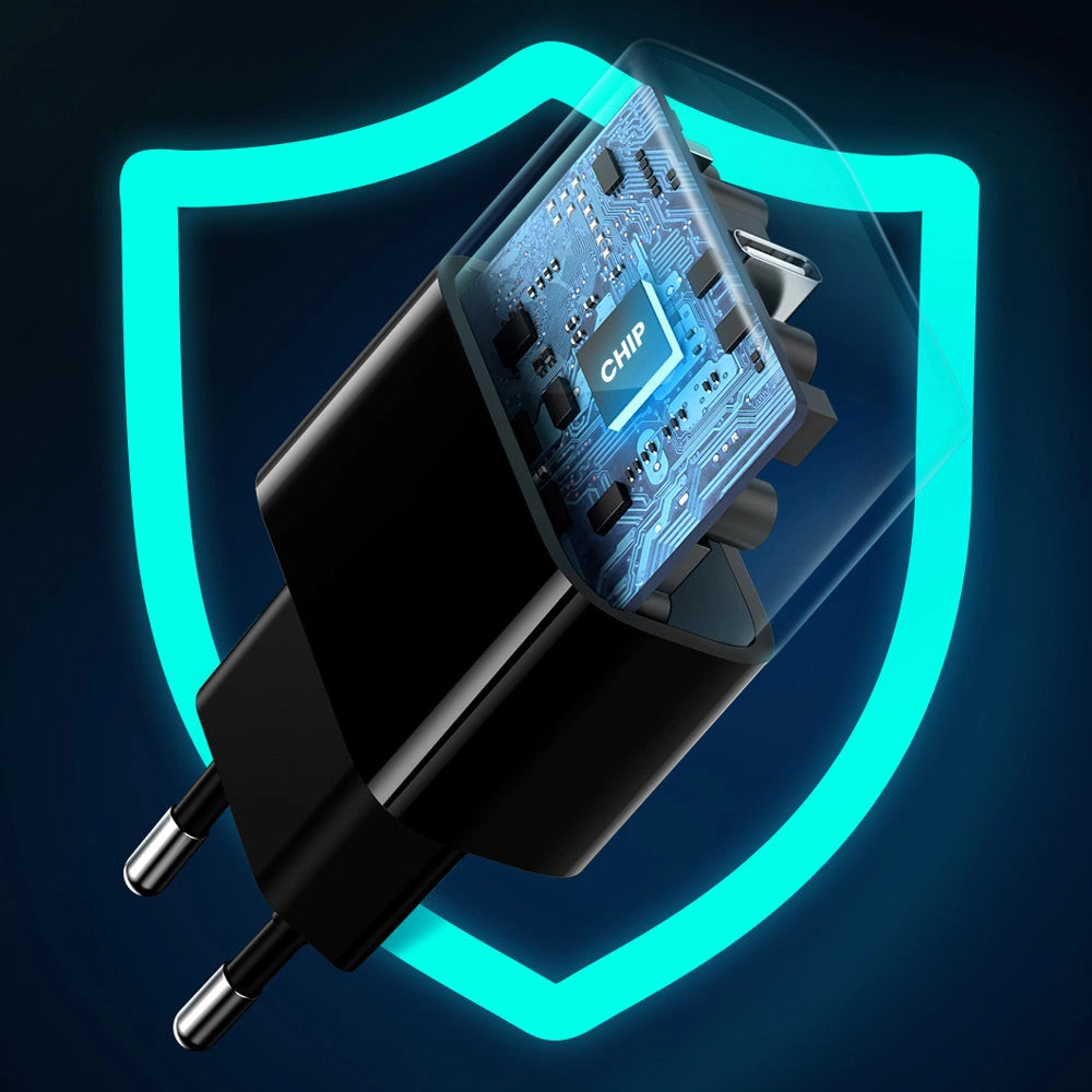 Ugreen USB wall charger Type C 20W Power Delivery black (10191)_8