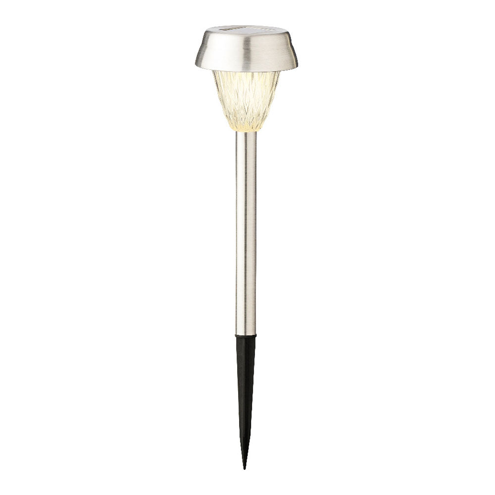 Kit 4 estacas inox luz quente 24x8cm lumineo_0