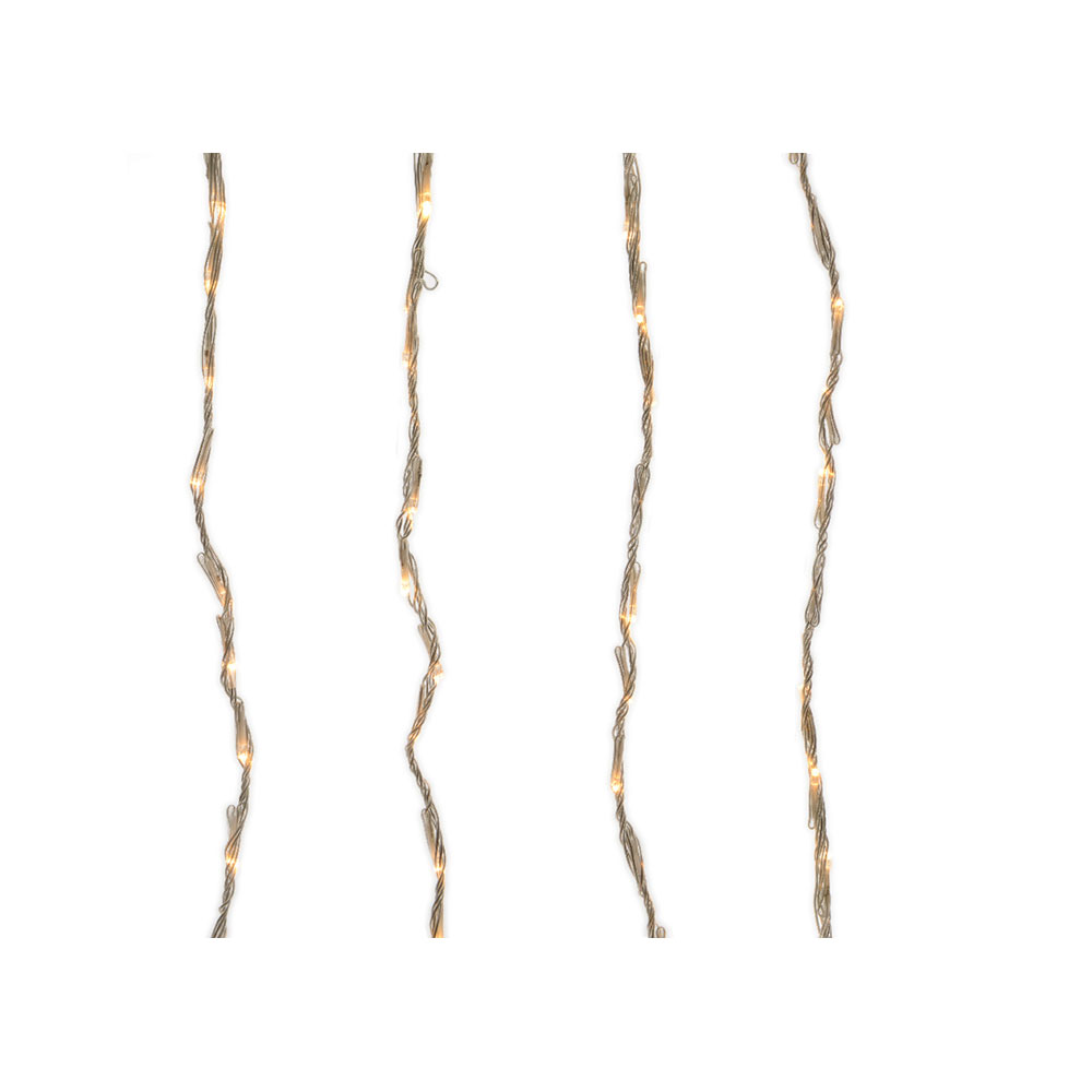 Cortina para varanda 220 leds branco quente ip44 2x1m_0