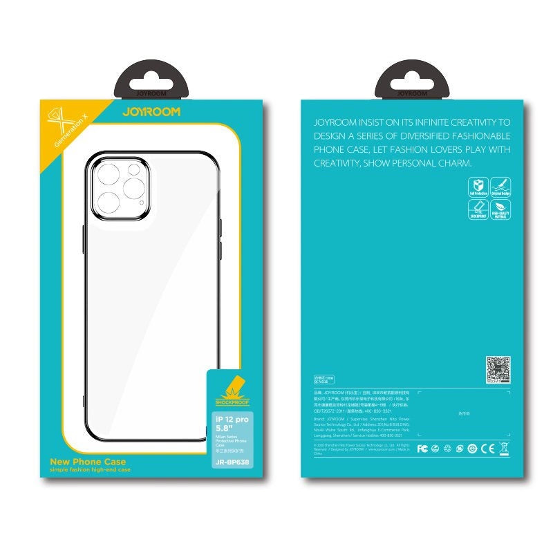 Joyroom New Beauty Series ultra thin case for iPhone 12 Pro Max transparent (JR-BP744)_4