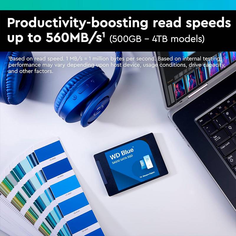 SSD 2.5" Western Digital WD Blue SA510 1TB SATA 6Gb/s