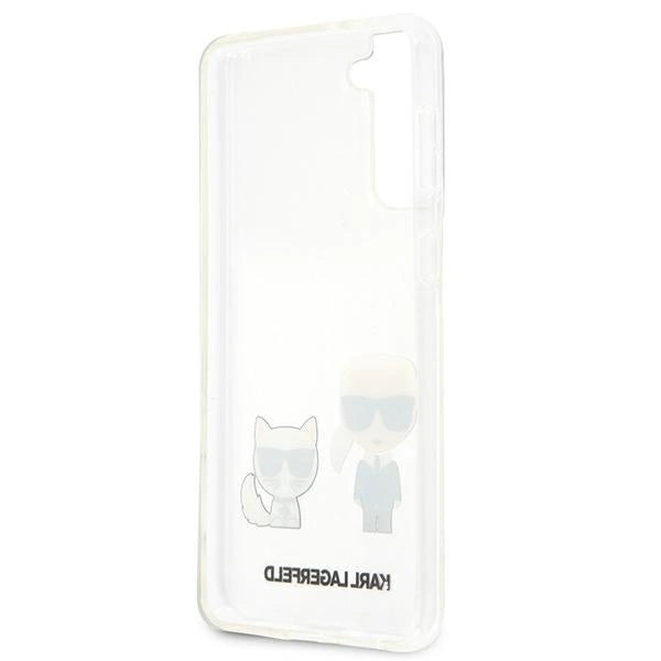 Karl Lagerfeld KLHCS21MCKTR S21+ G996 hardcase Transparent Karl & Choupette_6