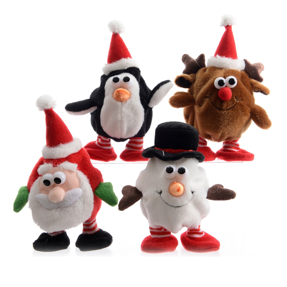 Boneco com função repetição de voz 13x10x16cm vários modelos_0