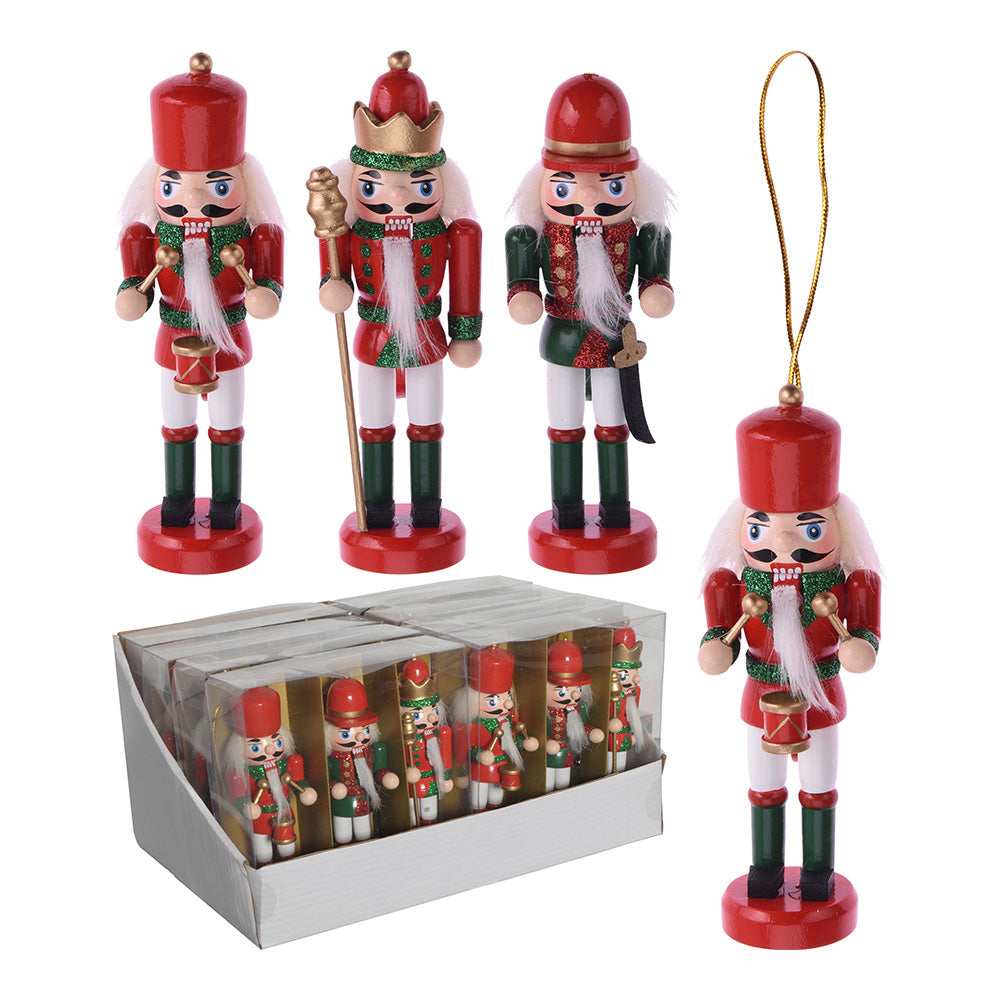 Enfeite quebra-nozes de madeira, set de 3 peças 4x3x12,5cm cores/modelos sortidos_0