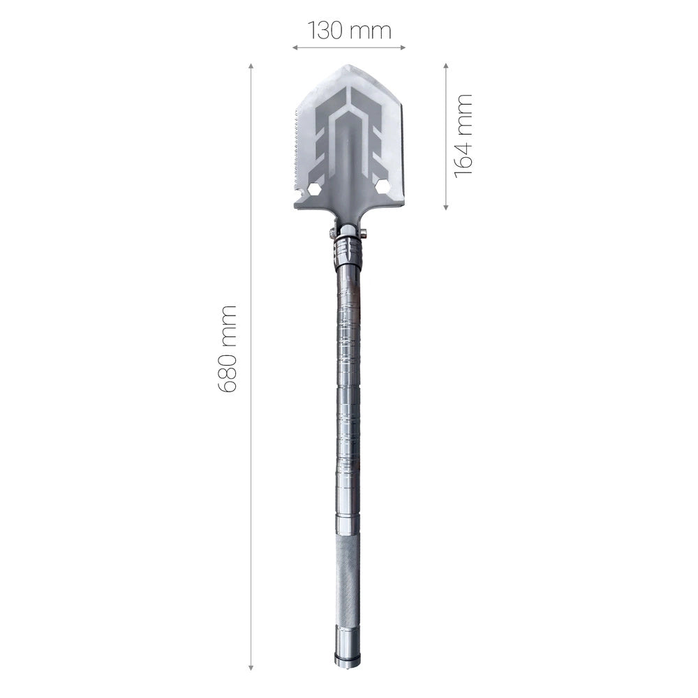 Survival shovel 10-in-1 folding shovel with knife, screwdriver, glass breaker_1