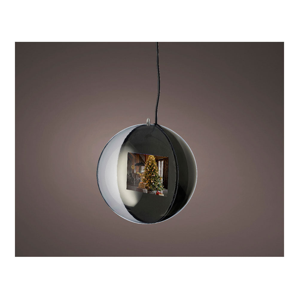 Decoração de natal com ecrã vÃdeo ø15cm_0