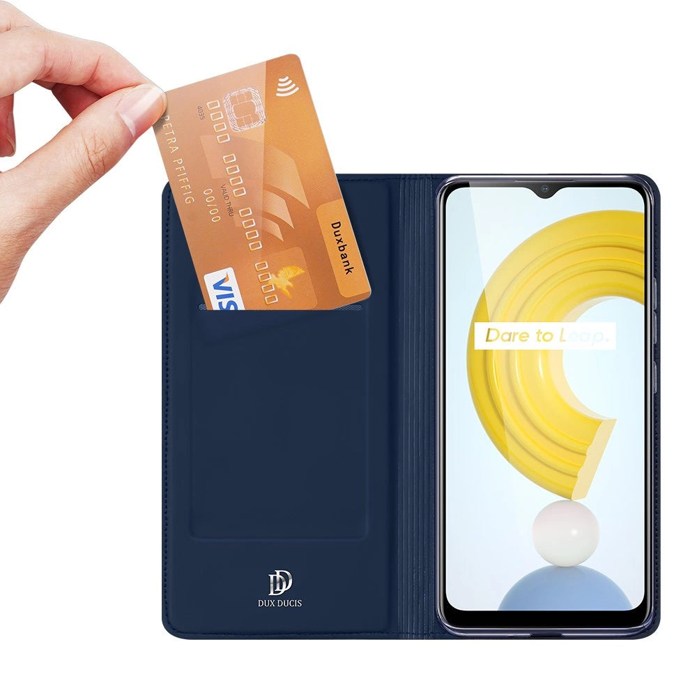 Dux Ducis Skin Pro Bookcase type case for Realme C21 black_1