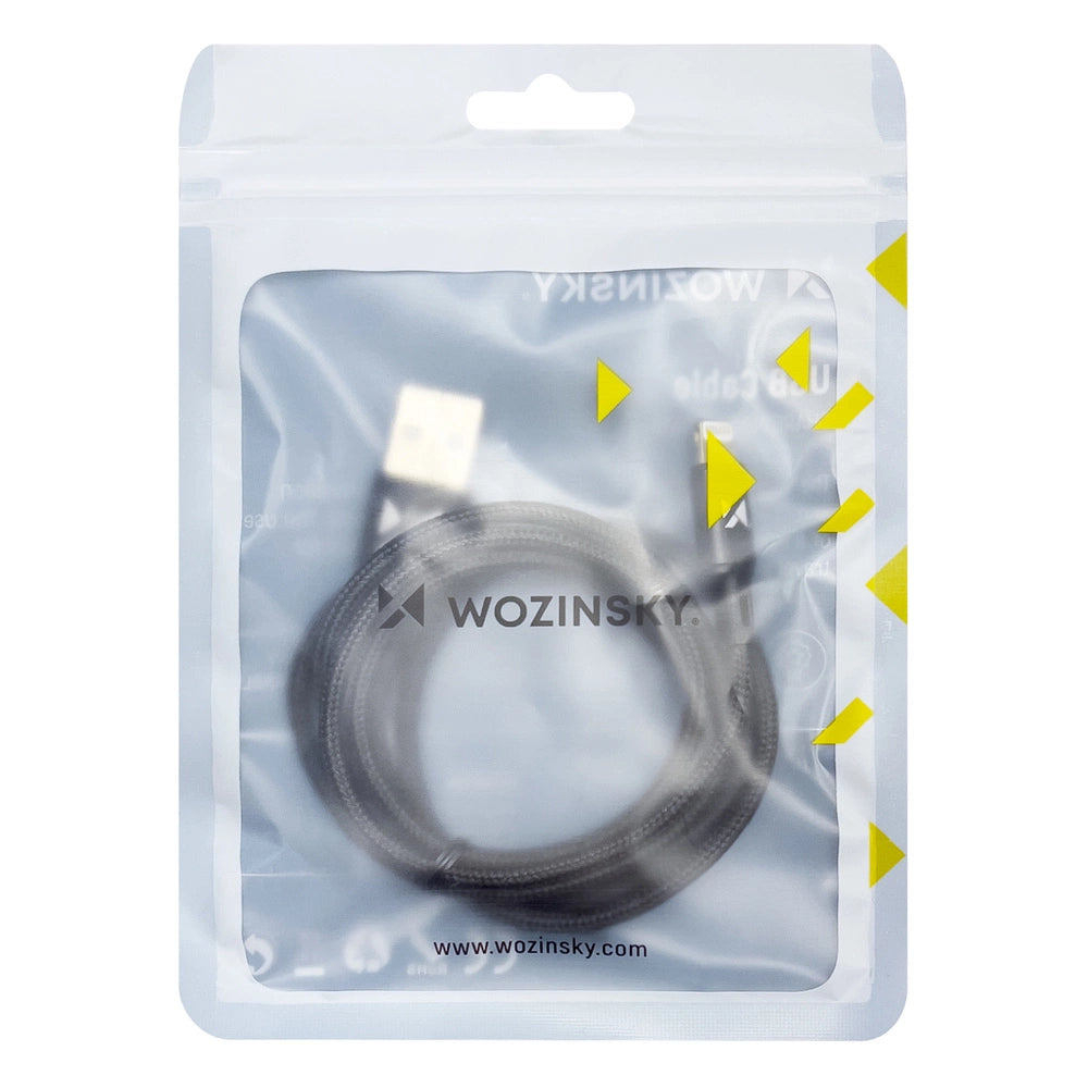 Wozinsky cable USB - Lightning 2,4A 1m black (WUC-L1B)_4