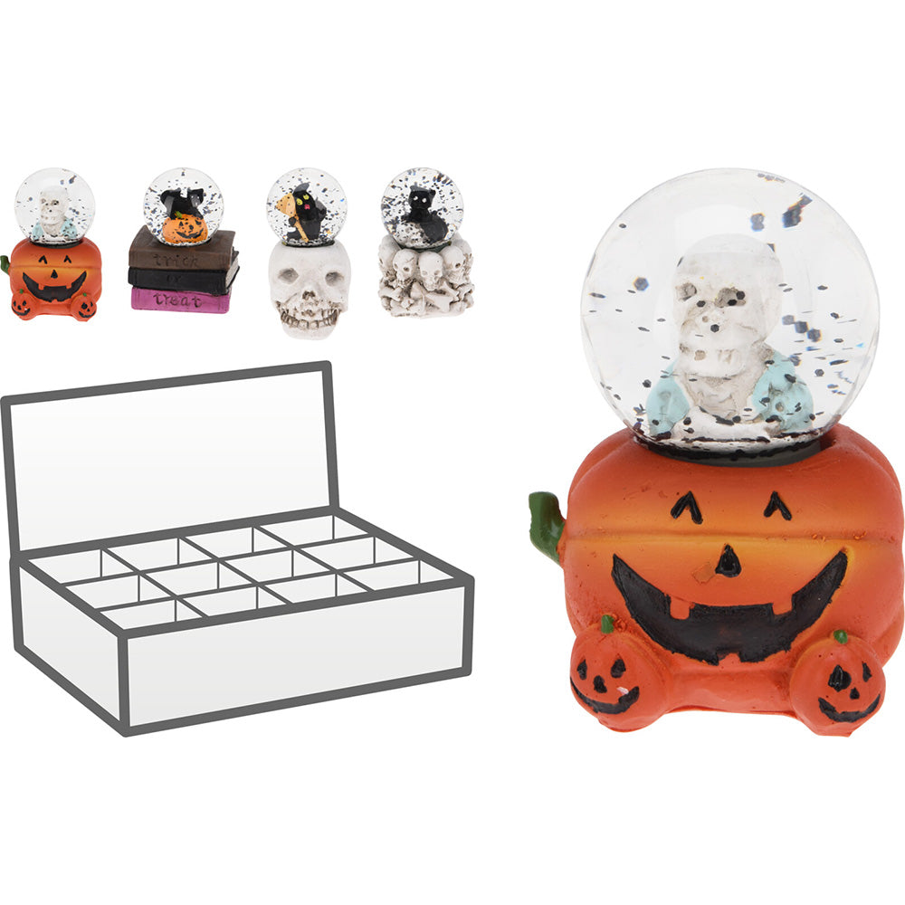 Bola de neve e água halloween, ø45mm, 4 modelos_0