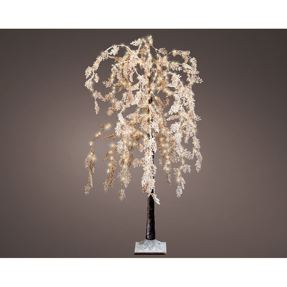 Salgueiro micro led com efeito de neve, ø70 x 180 cm_0