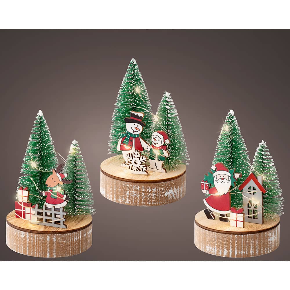 Figura decorativa com motivos natalÃcios com led, modelos sortidos_0