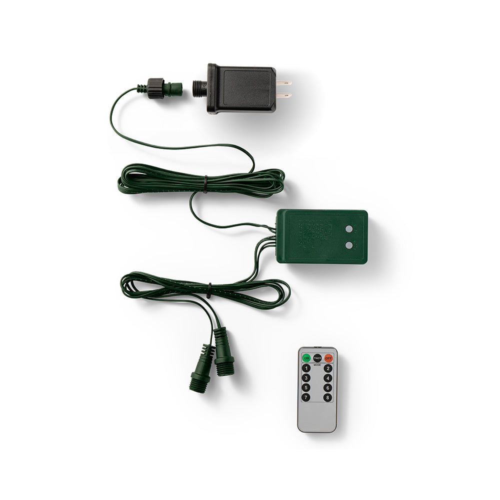 Transformador externo verde com controlo remoto 5 m_0