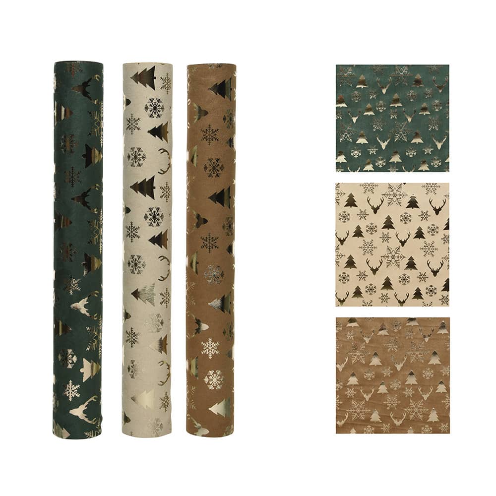 Tecido decorativo retangular em poliéster 35 x 0,5 x 200 cm, cores variadas_0