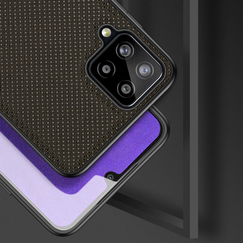 Dux Ducis Fino case covered with nylon material for Samsung Galaxy A22 4G green_3