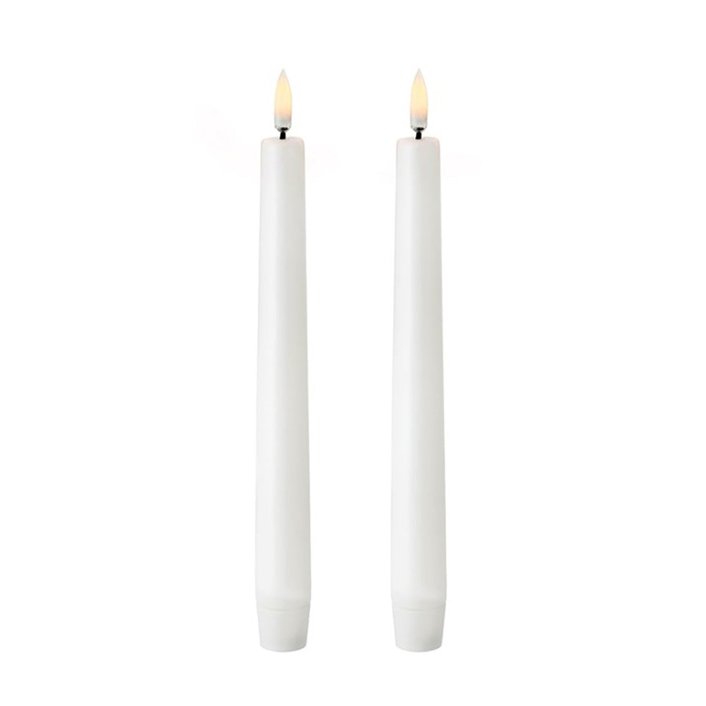 Vela de cera led branco ø2,2 x 24,5 cm. pack 2un_0