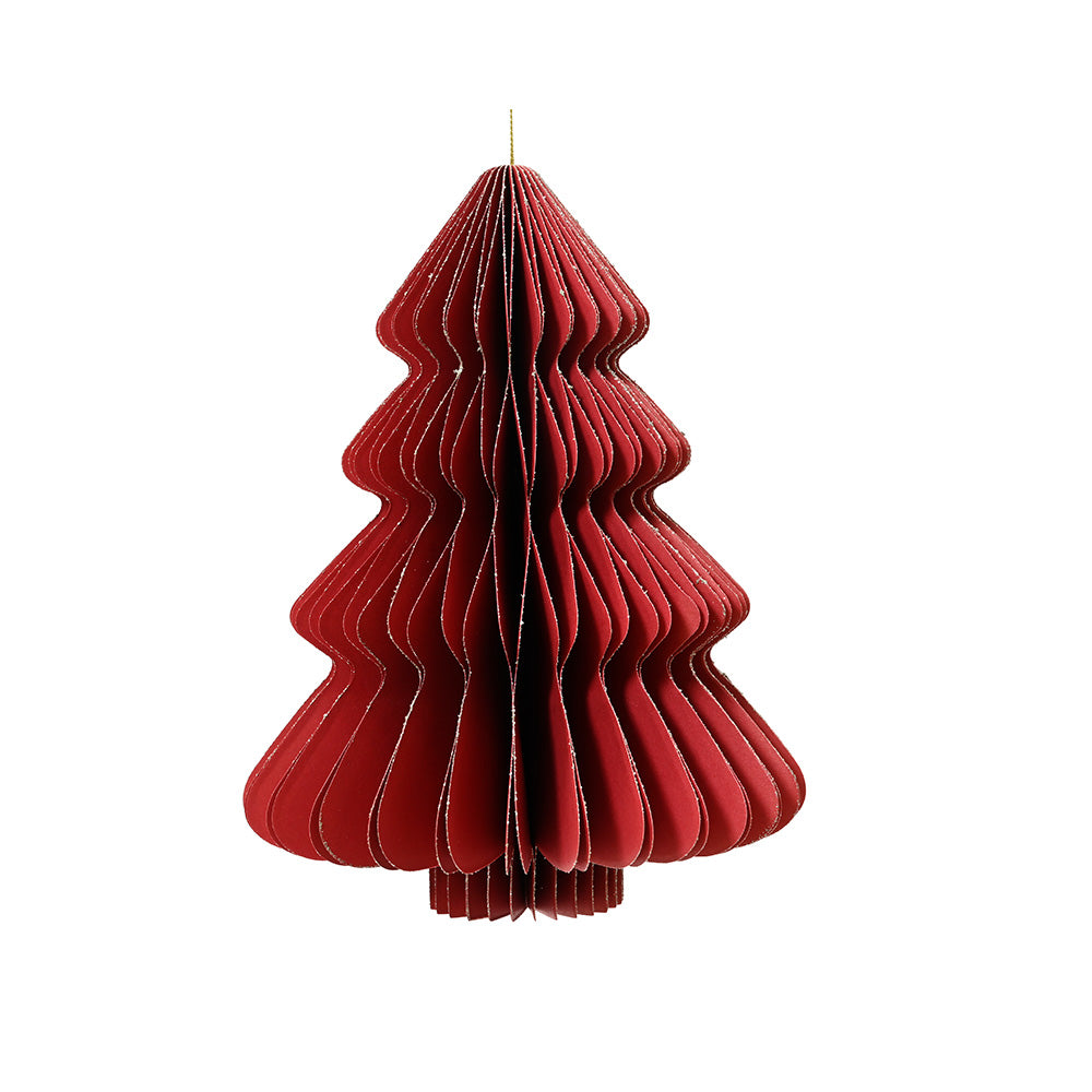 Ãrvore de papel vermelho ø30 x 40 cm_0