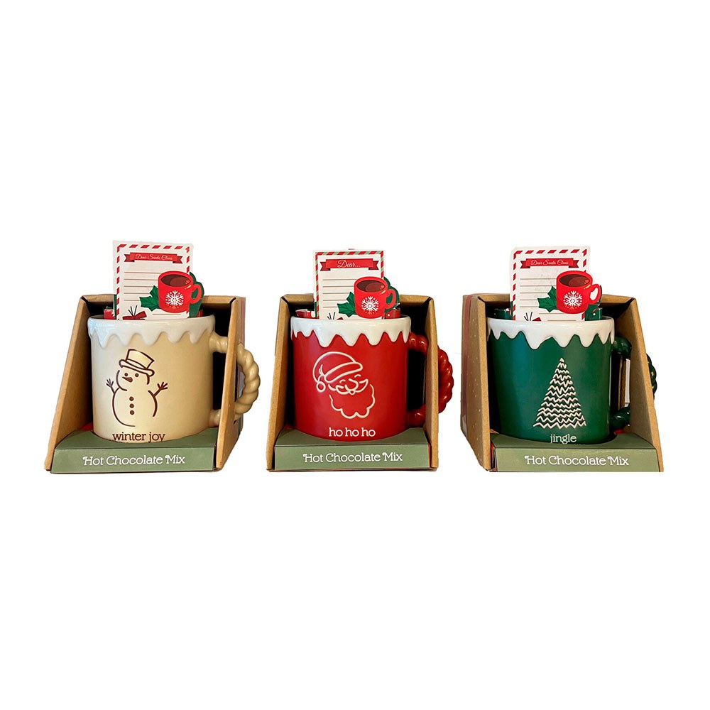 Caneca de natal com neve, vários modelos_0